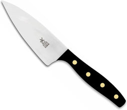 Robert Herder K4 Koksmes - RVS - Middelpunt - Lemmet 13 cm - Heft POM Zwart