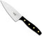 Robert Herder K4 Koksmes - RVS - Middelpunt - Lemmet 13 cm - Heft POM Zwart