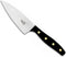 Robert Herder K4 Koksmes - RVS - Middelpunt - Lemmet 13 cm - Heft POM Zwart