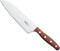 Robert Herder K5 Koksmes XL - Carbonstaal - Licht Gebogen - Lemmet 18 cm - Heft Pruimenhout