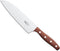 Robert Herder K5 Koksmes XL - RVS - Licht Gebogen - Lemmet 18 cm - Heft Pruimenhout