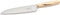 Robert Herder K5 Koksmes XL - RVS - Licht Gebogen - Lemmet 18 cm - Heft IJsbeukenhout