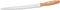 Robert Herder K6 Vleesmes / Fileermes - RVS - Spits - Lemmet 23 cm - Heft Abrikooshout