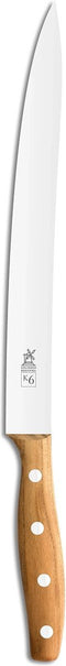 Robert Herder K6 Vleesmes / Fileermes - RVS - Spits - Lemmet 23 cm - Heft Abrikooshout
