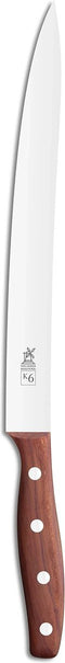 Robert Herder K6 Vleesmes / Fileermes - RVS - Spits - Lemmet 23 cm - Heft Pruimenhout