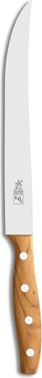 Robert Herder K6R Vleesmes - RVS - Lemmet 20 cm - Heft Abrikooshout - Geschenkverpakking
