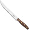Robert Herder K6R Vleesmes - RVS - Lemmet 20 cm - Heft Walnotenhout - Geschenkverpakking