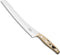 Robert Herder KB2 Broodmes - RVS - Gekarteld - Lemmet 22.5 cm - Heft IJsbeukenhout