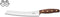 Robert Herder KB2 Broodmes - RVS - Gekarteld - Lemmet 22.5 cm - Heft Walnotenhout