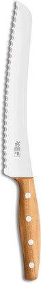 Robert Herder KB2 Broodmes - RVS - Gekarteld - Lemmet 22.5 cm - Heft Abrikooshout