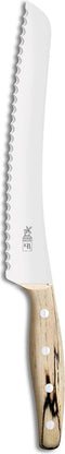 Robert Herder KB2 Broodmes - RVS - Gekarteld - Lemmet 22.5 cm - Heft IJsbeukenhout