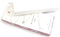Robert Herder Keramische Wetsteen - Expert - Wit - Korrel 4000 - 205 x 75 x 25 mm