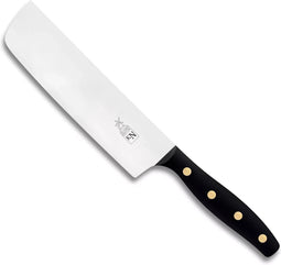 Robert Herder KN Nakiri - Groentemes - 60HRC RVS - Lemmet 18 cm - Heft POM Zwart