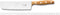 Robert Herder KN Nakiri - Groentemes - 60HRC RVS - Lemmet 18 cm - Heft Abrikooshout