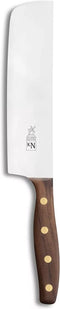 Robert Herder KN Nakiri - Groentemes - 60HRC RVS - Lemmet 18 cm - Heft Walnotenhout
