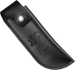 Robert Herder Lederen Schede met Riembevestinging tbv IBEX 100 mm - Zwart