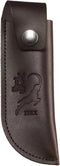 Robert Herder Lederen Schede met Riembevestinging tbv IBEX 100 mm - Bruin