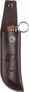 Robert Herder Lederen Schede met Riembevestinging tbv IBEX 120 mm - Bruin