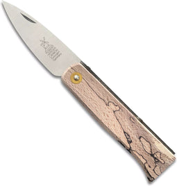 Robert Herder Lierenaar - Zakmes - Carbonstaal - Lemmet 9 cm - Heft IJsbeukenhout