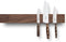 Robert Herder Magneetlijst - 490 x 70 x 20/40 mm - Walnotenhout - Exclusief Messen
