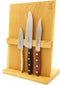 Robert Herder Magnetische Messenblok met Voet - 35,5 x 26,0 x 15,0 cm - Kersenhout - Exclusief Messen