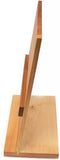 Robert Herder Magnetische Messenblok met Voet - 35,5 x 26,0 x 15,0 cm - Kersenhout - Exclusief Messen