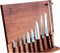 Robert Herder Magnetische Messenblok met Voet - 50,0 x 51,0 x 23,5 cm - Kersenhout - Exclusief Messen