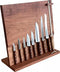 Robert Herder Magnetische Messenblok met Voet - 50,0 x 51,0 x 23,5 cm - Kersenhout - Exclusief Messen