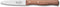 Robert Herder Molenmes - Officemes - RVS - Middenspits - Lemmet 85 mm - Heft Kersenhout