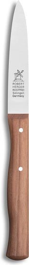 Robert Herder Molenmes - Officemes - RVS - Middenspits - Lemmet 85 mm - Heft Kersenhout