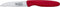 Robert Herder Molenmes - Schilmesje - Aardappelmes - RVS - Rood