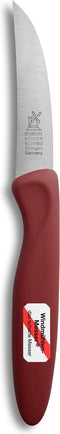Robert Herder Molenmes - Schilmesje - Classicfutur - RVS - Gebogen - Lemmet 70 mm - Kunststof Heft - Rood