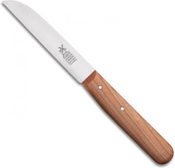 Robert Herder Molenmes - Schilmesje - RVS - Recht - Lemmet 104 mm - Heft Kersenhout