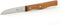 Robert Herder Molenmes - Schilmesje - RVS - Recht - Lemmet 65 mm - Heft Kersenhout
