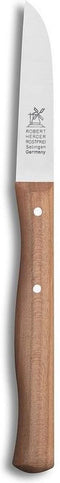 Robert Herder Molenmes - Schilmesje - RVS - Recht - Lemmet 65 mm - Heft Kersenhout