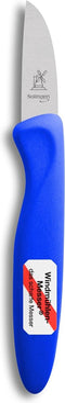 Robert Herder Molenmes - Tuinbouwmesje - Bloemenmesje - Carbonstaal - Lemmet 46 mm - Kunststof Heft - Blauw