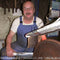 Robert Herder Ontbijtmes - Buckels - RVS - Fehrekampf - Lemmet 118 mm - Heft Palissander Hout