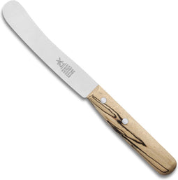 Robert Herder Ontbijtmes - Buckels - RVS - Lemmet 118 mm - Heft IJsbeukenhout