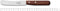 Robert Herder Ontbijtmes - Buckels - RVS - Lemmet 118 mm - Heft Pruimenhout