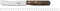 Robert Herder Ontbijtmes - Buckels - RVS - Lemmet 118 mm - Heft Walnotenhout
