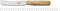 Robert Herder Ontbijtmes - Buckels - RVS - Lemmet 118 mm - Heft Olijfhout
