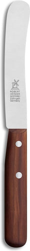 Robert Herder Ontbijtmes - Buckels - RVS - Lemmet 118 mm - Heft Pruimenhout