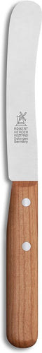 Robert Herder Ontbijtmes - Buckels - RVS - Lemmet 118 mm - Heft Kersenhout