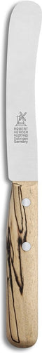 Robert Herder Ontbijtmes - Buckels - RVS - Lemmet 118 mm - Heft IJsbeukenhout
