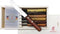 Robert Herder Ontbijtmessenset - Buckels - RVS - Lemmet 118 mm - 6 Houtsoorten