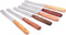Robert Herder Ontbijtmessenset - Buckels - RVS - Lemmet 118 mm - 6 Houtsoorten