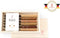 Robert Herder Ontbijtmessenset - Buckels - RVS - Lemmet 118 mm - 6 Houtsoorten