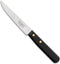 Robert Herder Steakmes - Buckels - RVS - Fijne Kartel - Lemmet 11 cm - Heft POM Zwart