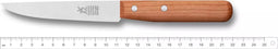 Robert Herder Steakmes - Buckels - RVS - Glad - Lemmet 11 cm - Heft Kersenhout