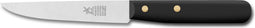 Robert Herder Steakmes - Buckels - RVS - Glad - Lemmet 11 cm - Heft POM Zwart